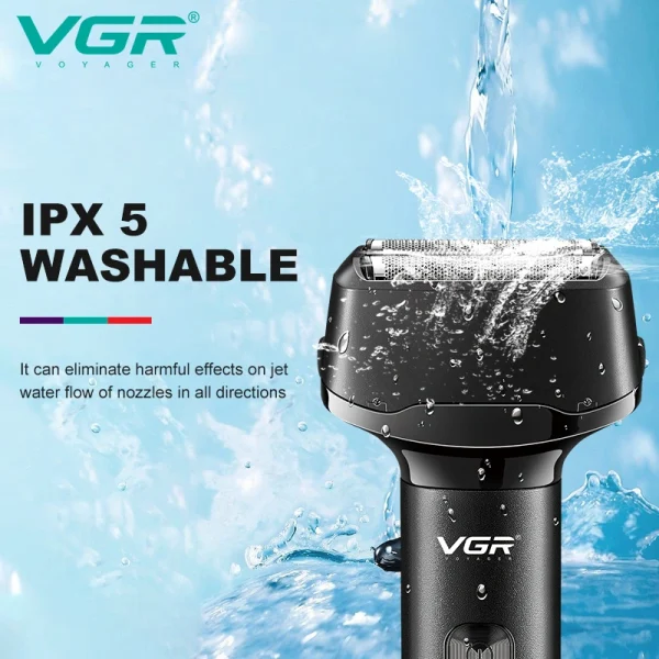 ماشین اصلاح مو صورت و بدن وی جی آر مدل V-371
