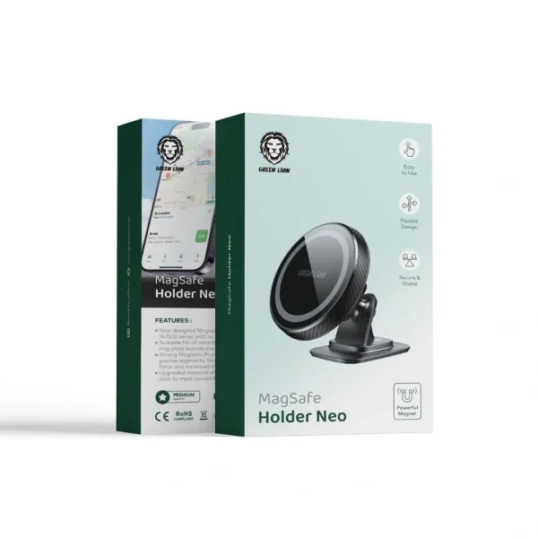 هولدر موبایل مگ‌ سیف گرین مدل Neo Magsafe Holder