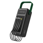 پاوربانک خورشیدی گرین مدل Solar Max - ظرفیت ۵۰۰۰۰ میلی آمپر - ۲۰ وات