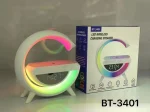 اسپیکر بلوتوثی و شارژر وایرلس مدل BT-3401 - توان ۱۵ وات