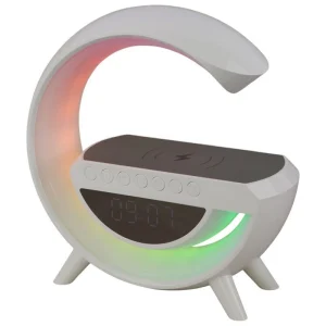 اسپیکر بلوتوثی و شارژر وایرلس مدل BT-3401 - توان ۱۵ وات