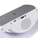 اسپیکر بلوتوثی و شارژر وایرلس مدل BT-3401 - توان ۱۵ وات