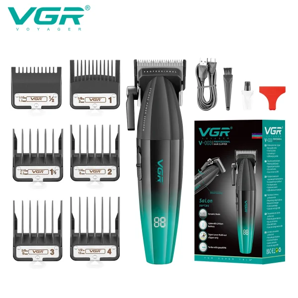ماشین اصلاح مو سر و صورت وی جی آر مدل V-003