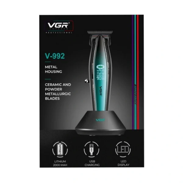ماشین اصلاح مو سر و صورت وی جی آر مدل V-992